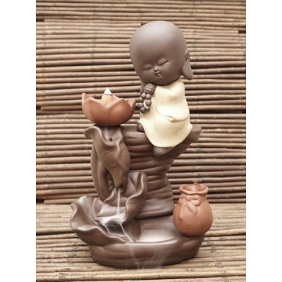 Водопад керамический жидкий дым "Будда с четками" ZEN GARDEN