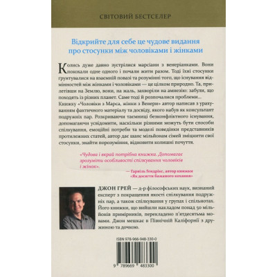 Чоловіки з Марса, жінки з Венери. Джон Грей