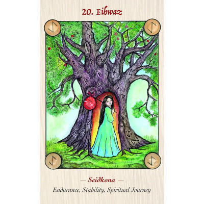 Norse Goddess Rune Oracle: Divine Feminine Perspectives on the Elder Futhark  - Рунический оракул скандинавской богини: Божественный женский взгляд на Старший Футарк
