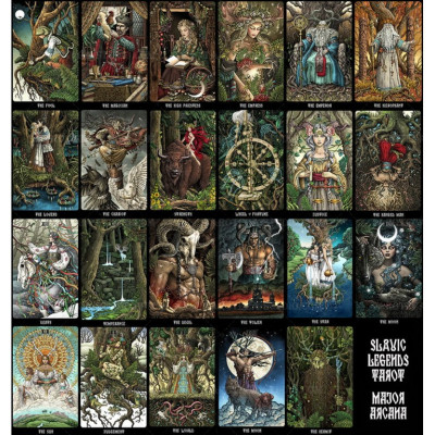 СЛАВЯНСКИЕ ЛЕГЕНДЫ ТАРО (ОГРАНИЧЕННЫЙ ВЫПУСК) / THE SLAVIC LEGENDS TAROT (LIMITED EDITION)