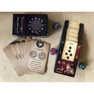 Geomantic Cards, Astro Geomantic Oracle Астро-Геомантический Оракул