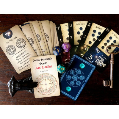 Geomantic Cards, Astro Geomantic Oracle Астро-Геомантический Оракул