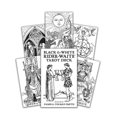 Карти Таро Чорно-біле Райдера-Уейта - The Black & White Rider-Waite Tarot