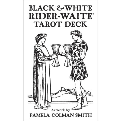 Карти Таро Чорно-біле Райдера-Уейта - The Black & White Rider-Waite Tarot