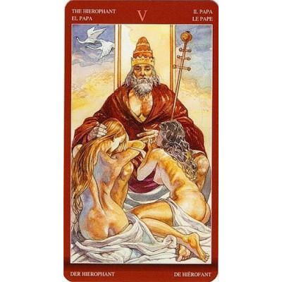 Карты Таро Магия Наслаждений - Tarot of Sexual Magic. Lo Scarabeo.