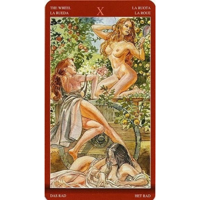 Карты Таро Магия Наслаждений - Tarot of Sexual Magic. Lo Scarabeo.