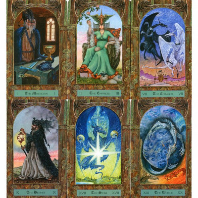 Таро Дракона - The Dragon Tarot. CICO Books