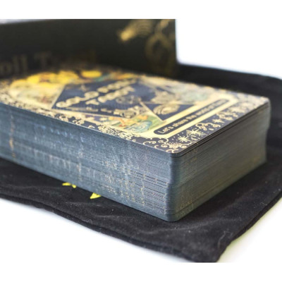 Набор с картами Таро Gold foil Tarot