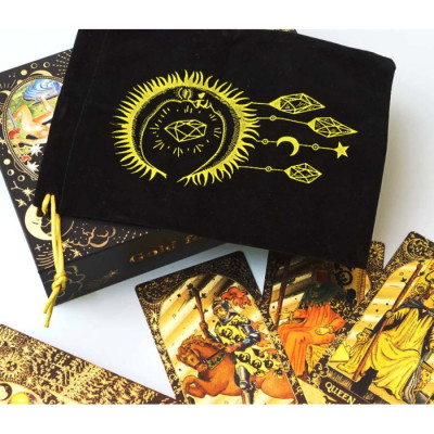 Набор с картами Таро Gold foil Tarot