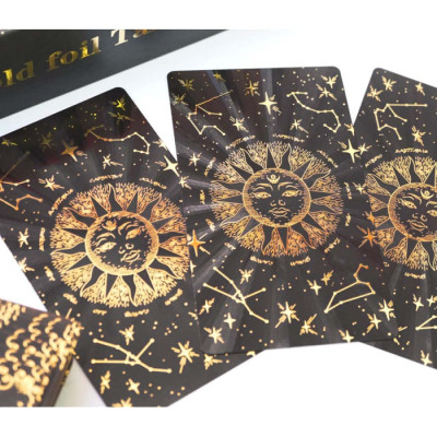 Набор с картами Таро Gold foil Tarot