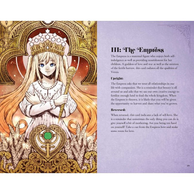 Карты Таро Аниме - Anime Tarot. Insight Editions