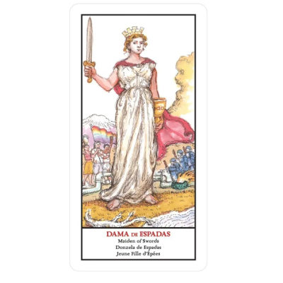 Карты Таро Неоколониальное Таро Америки Tarot Neocolonial de las Américas