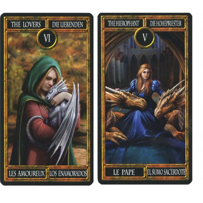Таро Драконов от Анни Стоукс – Tarot Dragons by Anne Stokes