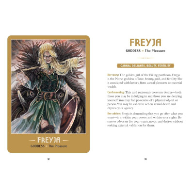 Карти Оракул Жінки міфів -The Women of Myth Oracle Deck