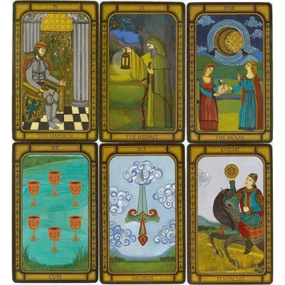 Карты Таро Золотое - The Golden Tarot. CICO Books