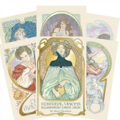 Карты Таро The Ethereal Visions: An Illuminated Tarot Deck Таро Эфирных видений