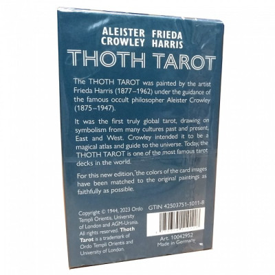 Карты Таро Тота Алистера Кроули (Карманная версия) - Aleister Crowley Thoth Tarot (Pocket Edition). AGM