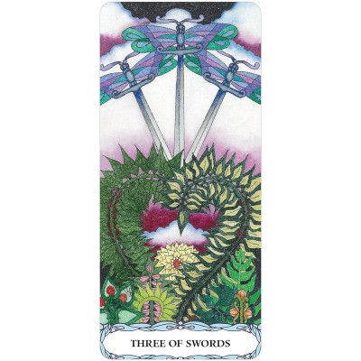 Карти Таро безрамкове Місячного саду - Tarot Of A Moon Garden Borderless Deck
