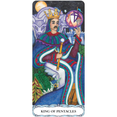 Карти Таро безрамкове Місячного саду - Tarot Of A Moon Garden Borderless Deck