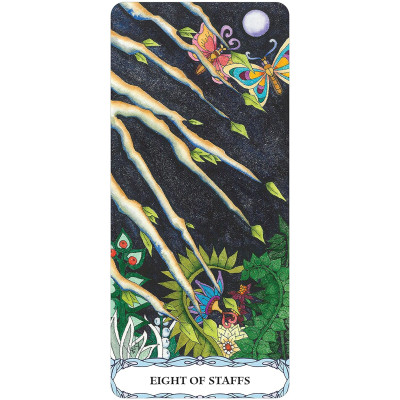 Карти Таро безрамкове Місячного саду - Tarot Of A Moon Garden Borderless Deck