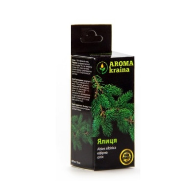 Ефірне ялицеве масло 5 мл. Aroma Kraina Ефірне ялицеве масло 5 мл. Aroma Kraina