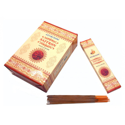 Аромапалочки Saffron. Ayurvedic Аромапалочки Saffron. Ayurvedic