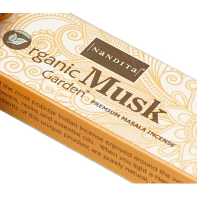 Ароматические палочки Мускус Nandita Organic Musk