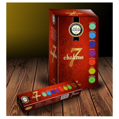 Аромапалочки MADE IN HEAVEN 7 Chakras 15 грамм 7 Чакр