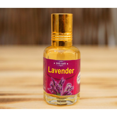 Парфюмерное масло Лаванда Вриндаван Lavender Oil 10ml.