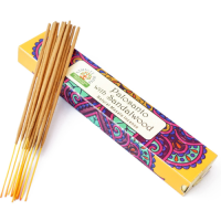 Ароматичні палички Пало Санто з сандалом Namaste India Palo Santo Sandalwood Ароматичні палички Пало Санто з сандалом Namaste India Palo Santo Sandalwood