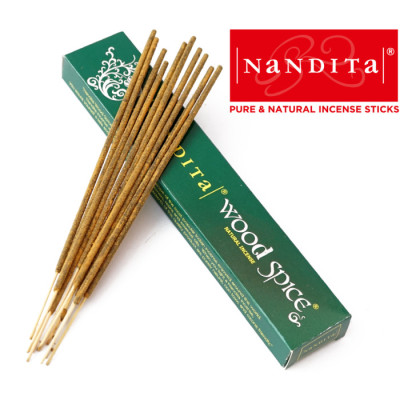 Ароматичні палички Nandita Wood Spice 15 грамм Древесные специи Ароматичні палички Nandita Wood Spice 15 грамм Древесные специи