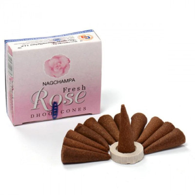 Satya Fresh Rose Cone (конусы) 20 грамм Satya Fresh Rose Cone (конусы) 20 грамм