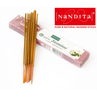 Ароматичні палички Жасмин Nandita Organic Jasmine