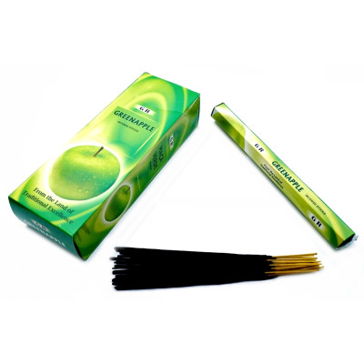 GR GREEN APLE (шестигранник) Зелёное яблоко