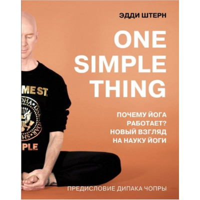 One simple thing: почему йога работает? Новый взгляд на науку йоги. Штерн Э.
