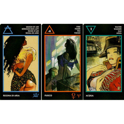 Карти Таро Еротична Манара - Manara The Erotic Tarot. Lo Scarabeo
