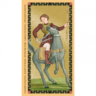 Карты Таро Золотое Флорентийское - Golden Tarot Of Renaissance. Lo Scarabeo