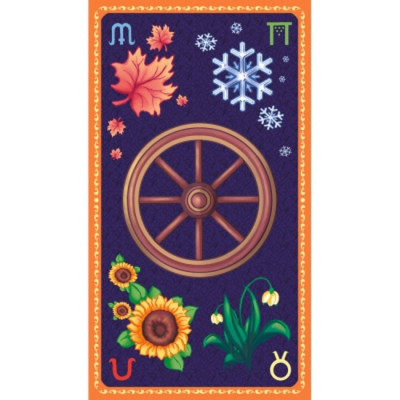 Карти Таро Колесо Року - Wheel of the Year Tarot. Lo Scarabeo