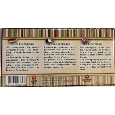 Карти Таро Стародавня Ленорман. Lenormand Old. AGM