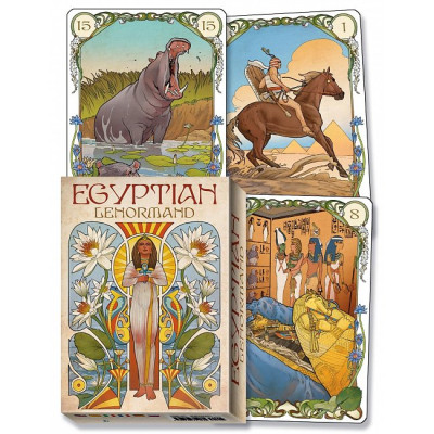 Карты Оракул Египетский Ленорман - Egyptian Lenormand Oracle. Lo Scarabeo Карты Оракул Египетский Ленорман - Egyptian Lenormand Oracle. Lo Scarabeo