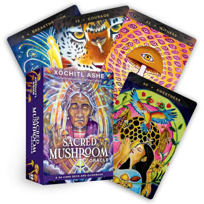 Карты оракул Священных грибов - Sacred Mushroom Oracle Cards Hay House