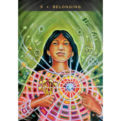 Карты оракул Священных грибов - Sacred Mushroom Oracle Cards Hay House