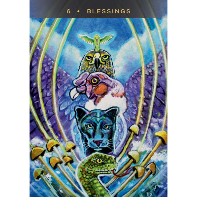Карты оракул Священных грибов - Sacred Mushroom Oracle Cards Hay House