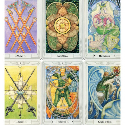 Карты Таро Тота Алистера Кроули - Crowley Thoth large deck