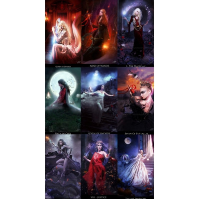 Карты Таро Ночи - Tarot de la Nuit. Lo Scarabeo