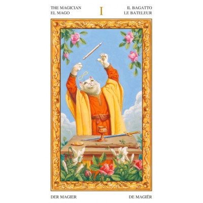 Карты Таро Белых Кошек - Tarot of White Cats. Lo Scarabeo