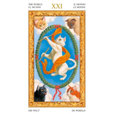Карты Таро Белых Кошек - Tarot of White Cats. Lo Scarabeo