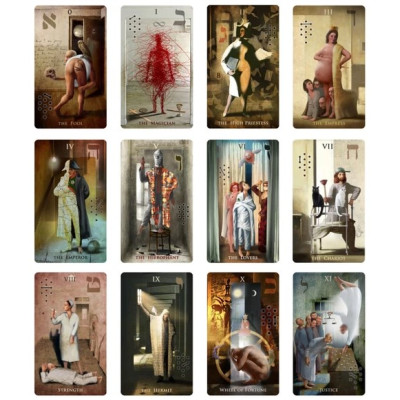 Карты Таро Сумасшедшего дома - Madhouse Tarot Таро Сумасшедшего дома. Tarotmania Eugene Vinitski, Elsa Khapatnukovski