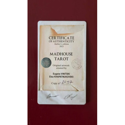 Карты Таро Сумасшедшего дома - Madhouse Tarot Таро Сумасшедшего дома. Tarotmania Eugene Vinitski, Elsa Khapatnukovski