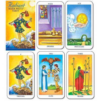 Карти Таро Райдера-Вейта Райдерне - Radiant Rider-Waite Tarot